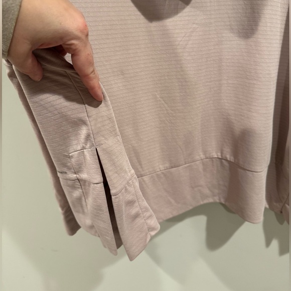 Women’s Mondetta Long Sleeve Boxy Ottoman Pullover Rose XL - Picture 6 of 7